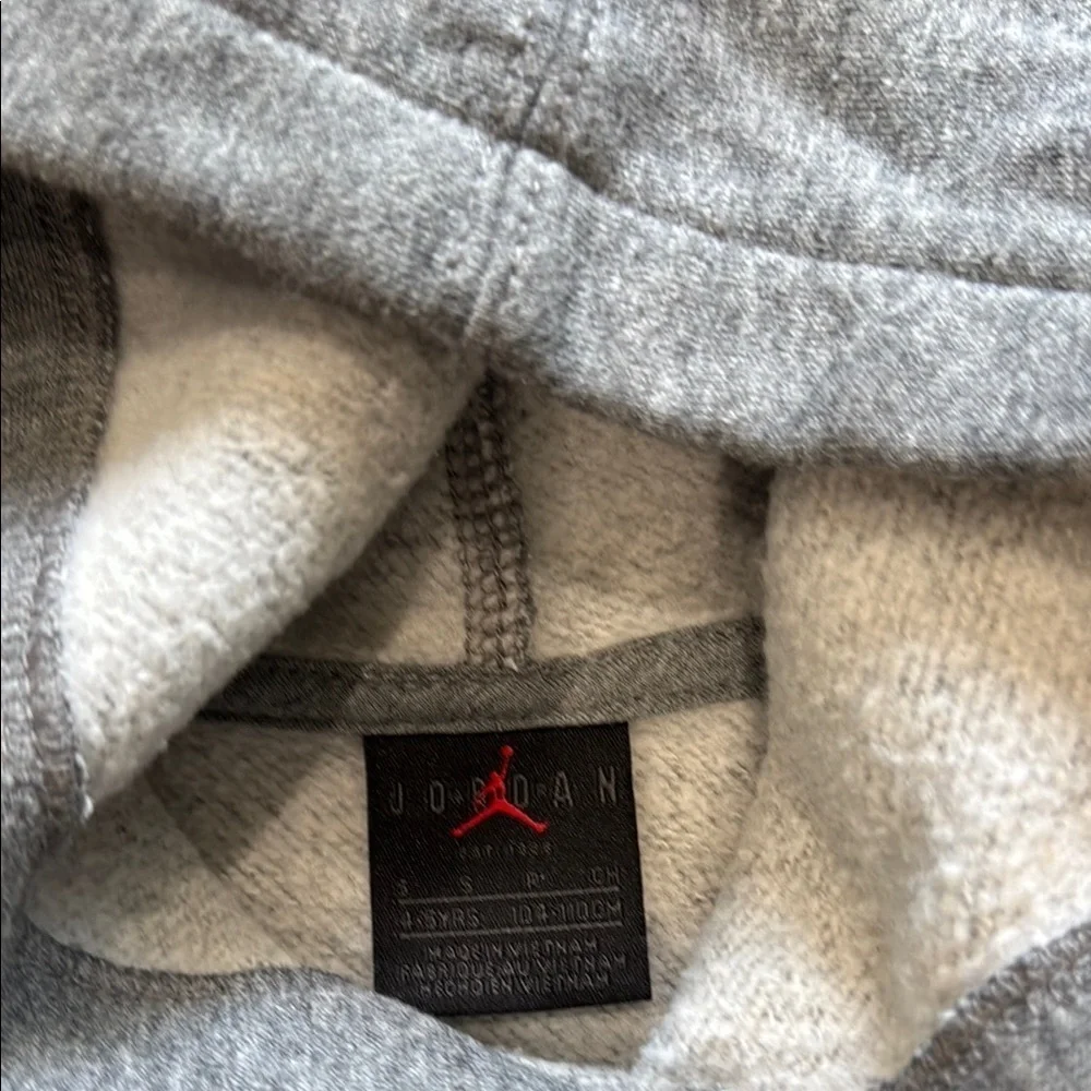 Nike Gray Kids Jordan Hoodie Sweatshirt